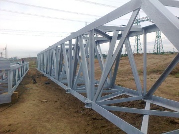 Ocelová konstrukce pro energetiku.