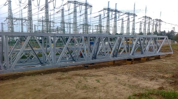 Ocelová konstrukce pro energetiku.